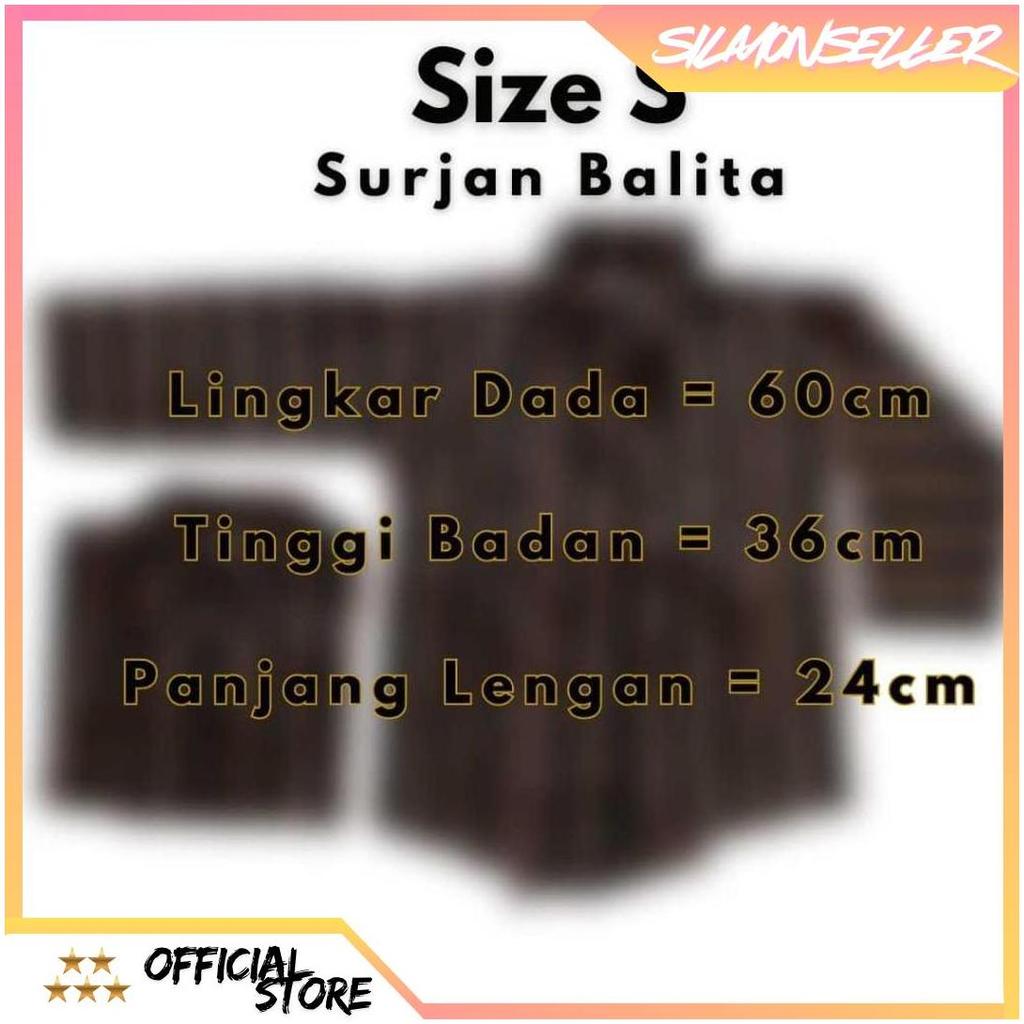 Baju Surjan Kutubaru Kebaya Lurik Balita EC Terbaru