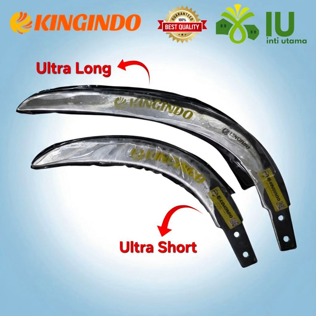 Mata Egrek Kingindo Ultra Long & Short Siap Pakai Tanpa Asah Baja Jepang