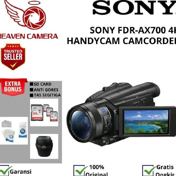 CAMCORDER SONY FDR-AX700 4K HDR / HANDYCAM SONY FDR AX700