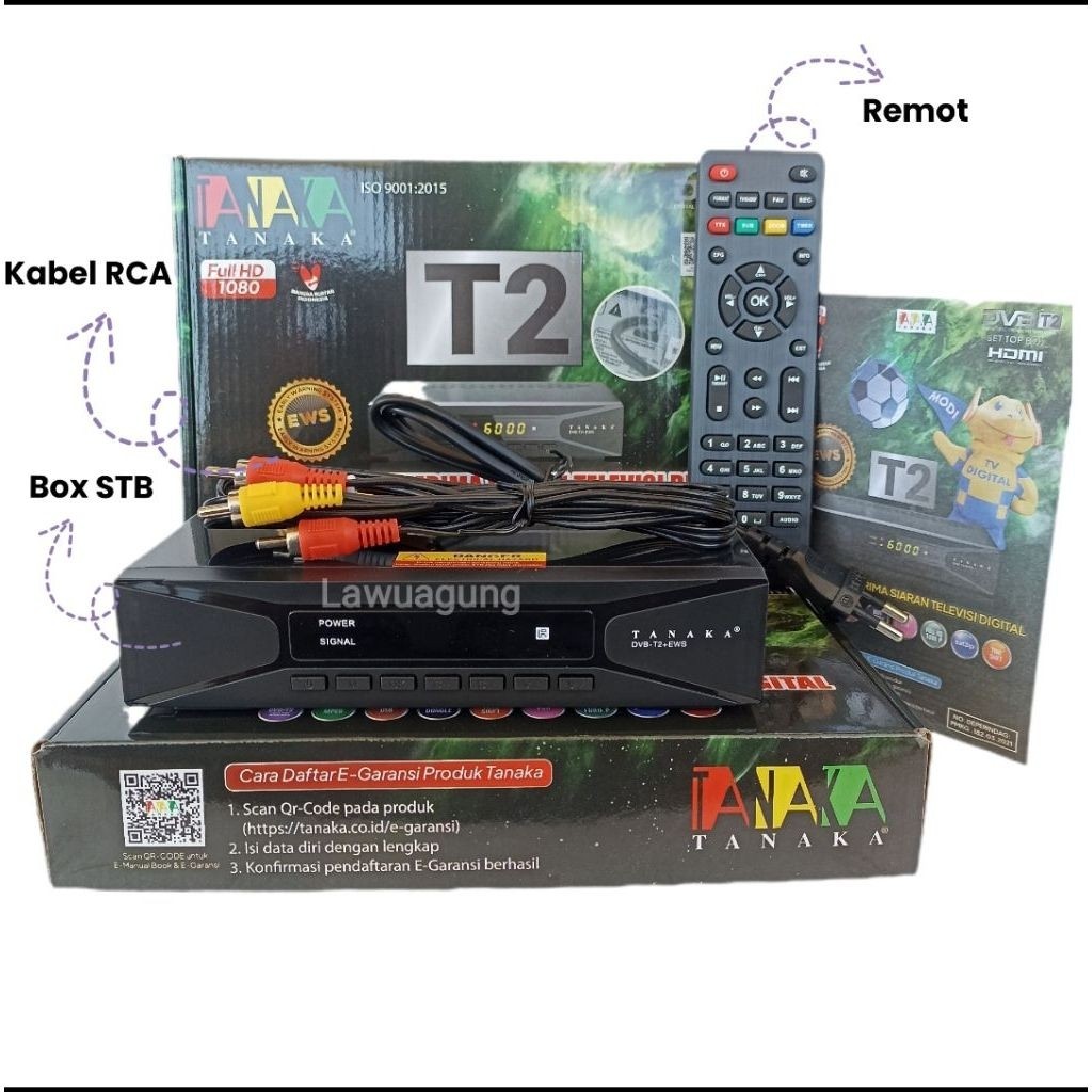 set top box tv digital TANAKA JURASSIC STB TANAKA