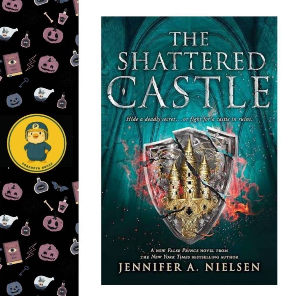 100% ORI Novel THE SHATTERED CASTLE Jennifer A Nielsen (Brand New, English, Paperback) Ascendance Bo