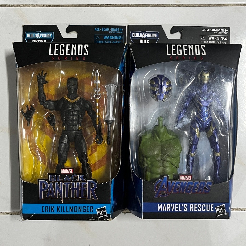 Marvel Legends Taskmaster Iron Rescue Killmonger