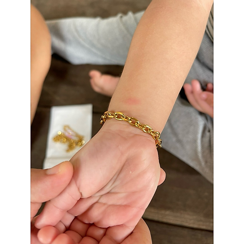 gelang anak titanium kode 750