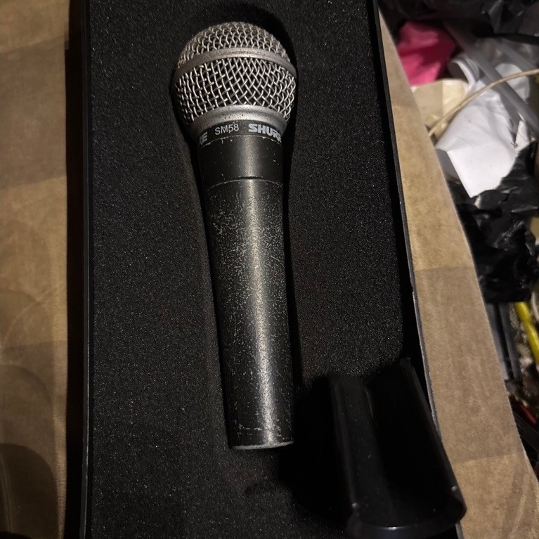 Mic Mikrofon Kabel Shure SM58 Original unit only