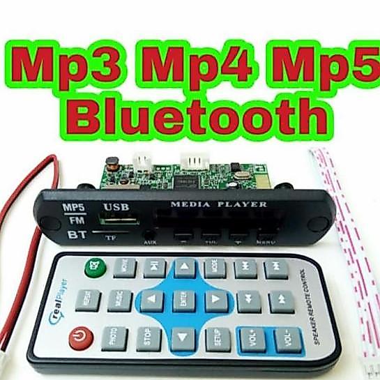 Kit modul MP3 MP4 MP5 BLUETOOTH DECODER BOARD WIRELESS AUDIO VIDEO