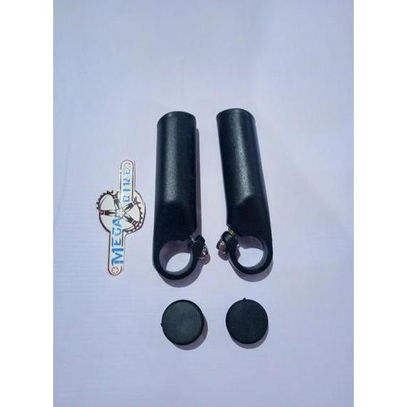 Tanduk ALLOY Bar End hand grip Stang horn Sepeda lipat mtb xc seli gunung Handlebar not zoom carbon 