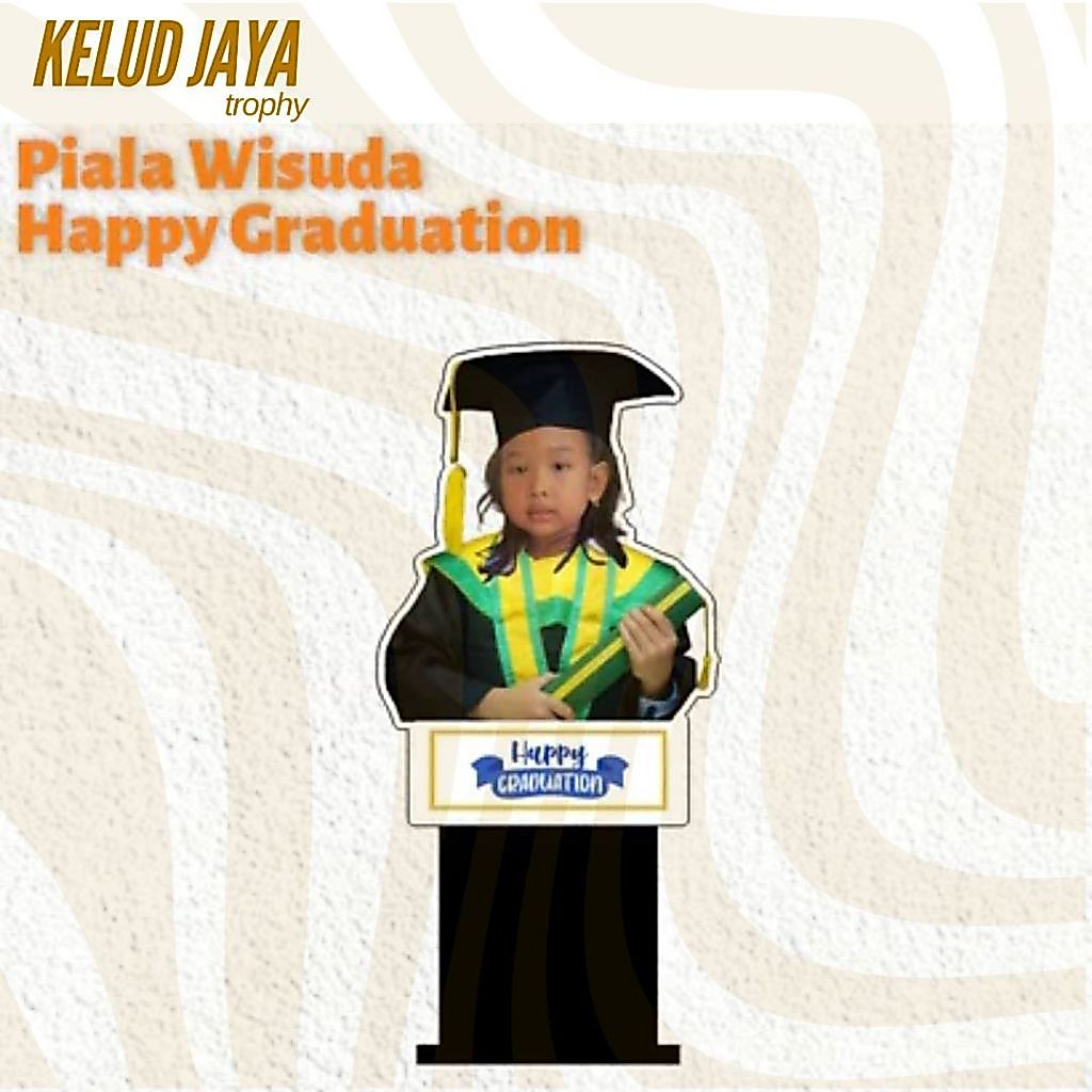 Piala Wisuda Foto Anak Plakat Wisuda Foto Siswa Akrilik Custom