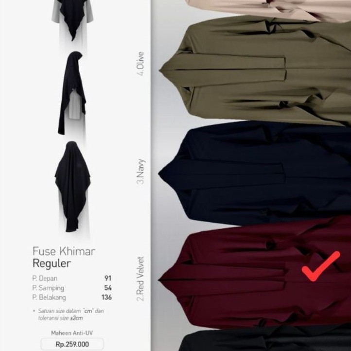 RAZKA ID | ALJENNA • FUSE KHIMAR REGULER SHOFII SMOKE GREY SAWEEYYA MURUUNA ABAYA JETBLACK PREMIUM, 