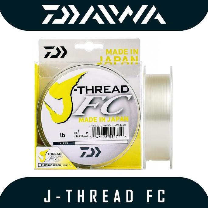 Senar Pancing Leader Merk Daiwa J-Thread Fluoro Carbon
