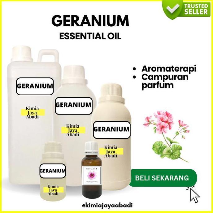 Geranium essential oil / Minyak atsiri geranium 1 Liter MURNI