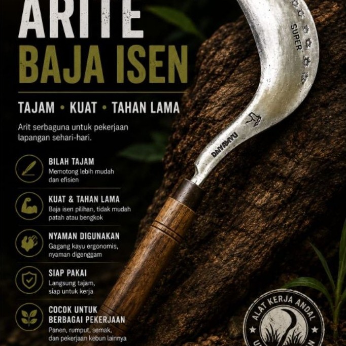 Arit wonosobo isen bambang super cap mata 8