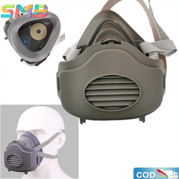 Masker Gas Respirator Filter-Pelindung Debu Gas Mask-Masker Polusi
