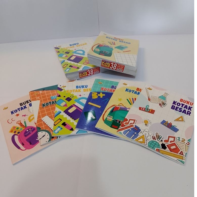 buku Kotak Besar/Buku Mandarin/Buku tulis Anak TK