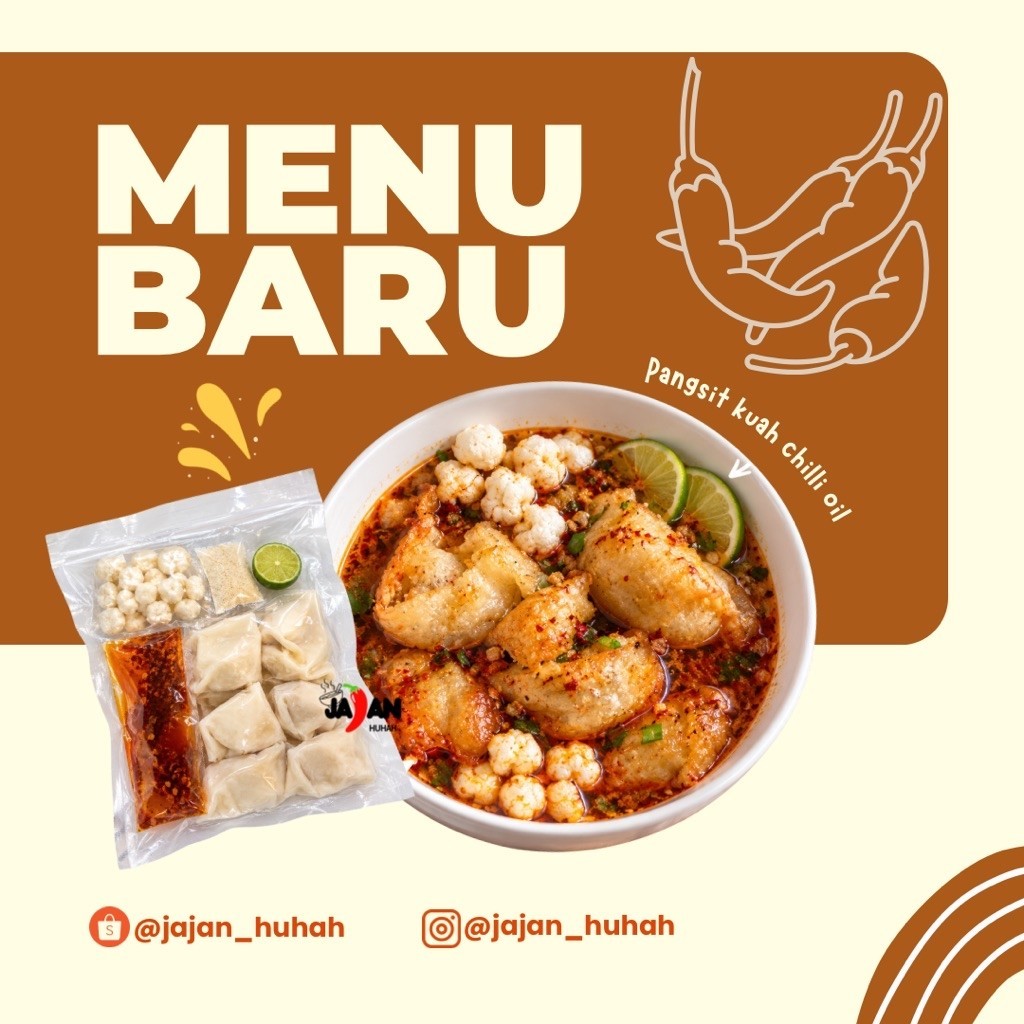 PANGSIT KUAH PEDAS & KUAH KEJU PEDAS