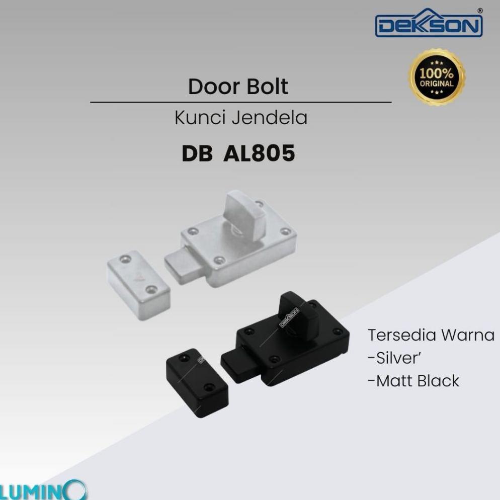 Door Bolt Dekson DB AL 805 / Grendel Putar Pintu Dekkson / Grendel Slot Pintu