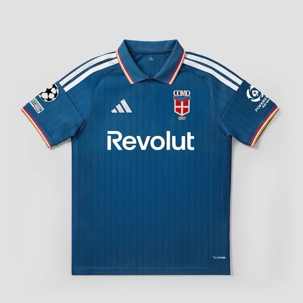 Jersey Como 1907 Home Away 2026 2027 Full Printing - Jersey Como Terbaru High Quality