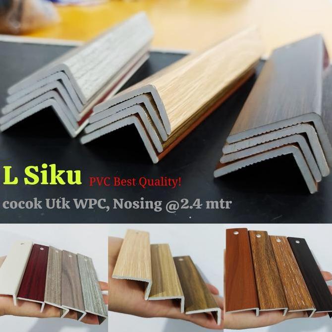 (Masterpiece) L SIKU STEP NOSING L WPC L PVC SIKU TANGGA SIKU WPC