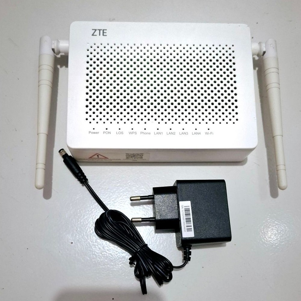 ZTE GPON ONT ZXHN F672Y DUAL BAND PORT HIJAU