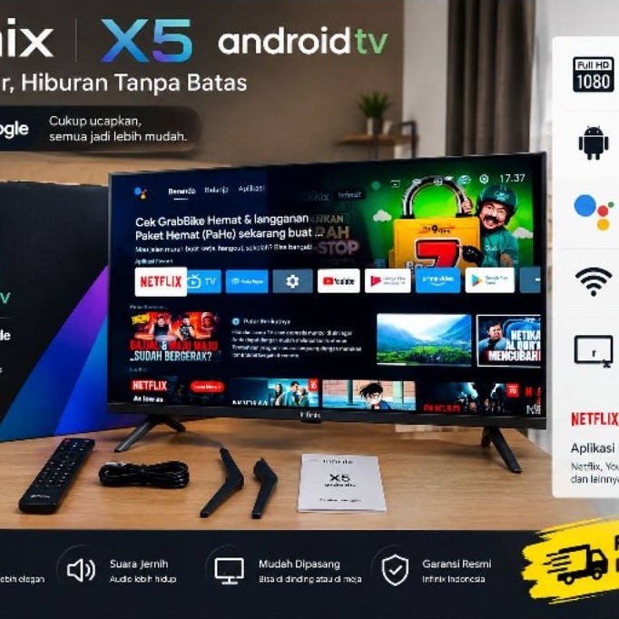 tv android 43 inci Infinix X5