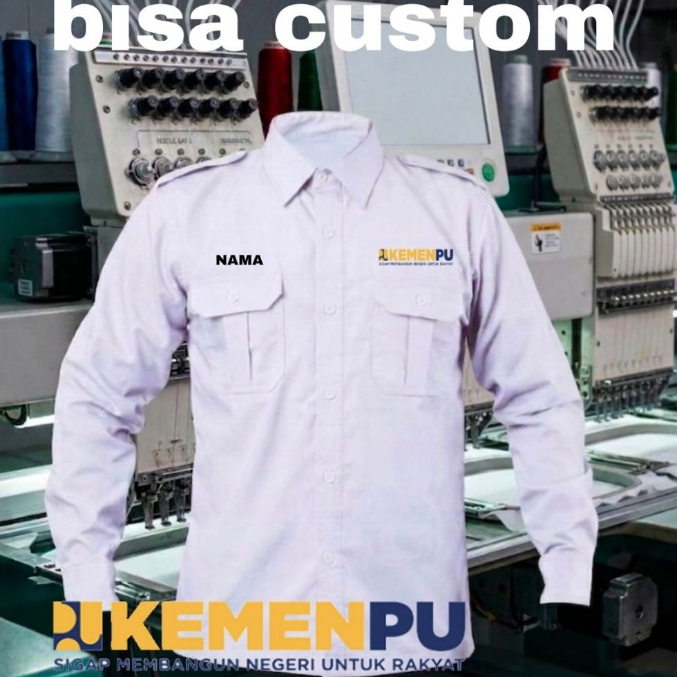 Terbaru kemeja Kemenpu pupr seragam Kemenpu pupr baju Kemenpu pupr seragam Pupr kemeja pupr baju pup
