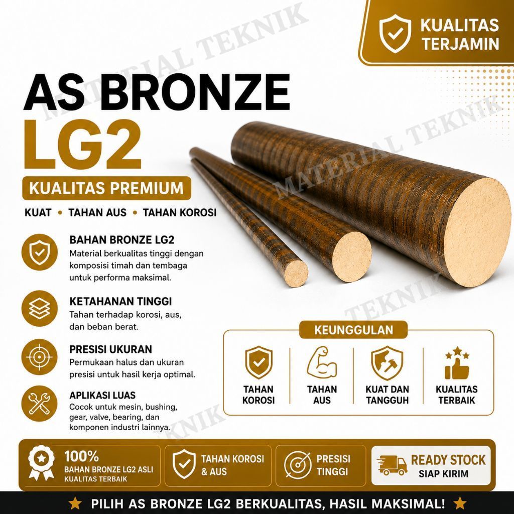 As bronze diameter 65mm x 500mm | as bronze