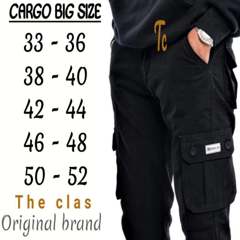 Diskon Cargo/Pdl Celana Jumbo Big/Size 37 - 50 || Celana Panjang Pria [Cod]
