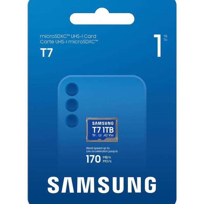Rg - Samsung T7 Uhs-I U3 V30 A2 1Tb Microsdhc Microsdxc Memory Microsd Card Mb-Mb1T0T/Ww - Rikom Gru