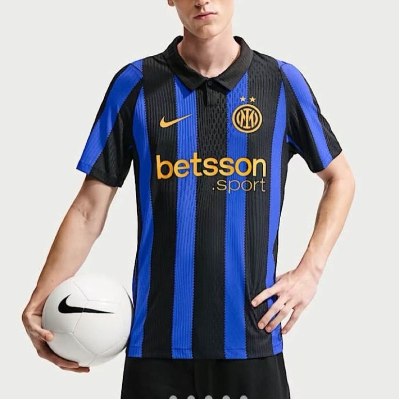 Nike Inter Milan 26/27 Match Home Jersey Authentic Lyon Blue Black University Gold BNWT Original Res