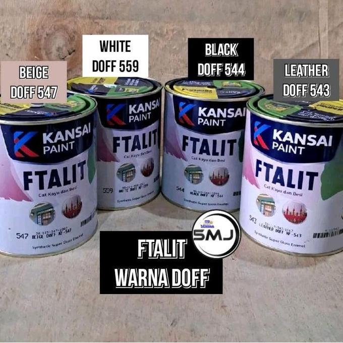 DR154 - FTALIT DOF 1kg Ftalit White Doff 559 Black Doff 544 Leather Doff 543 Beige Doff 547 Ftalit P