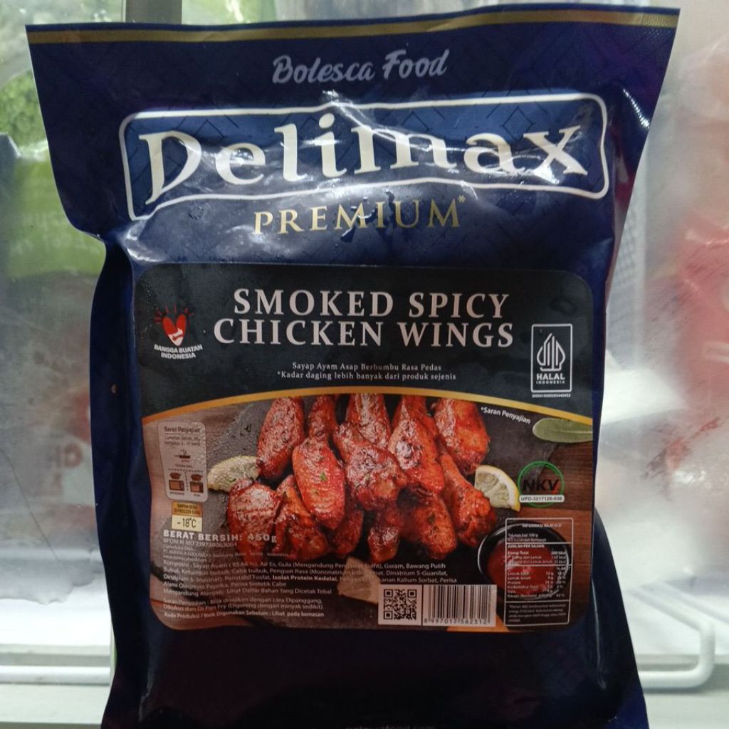 Delimax Spicy Wings 450g