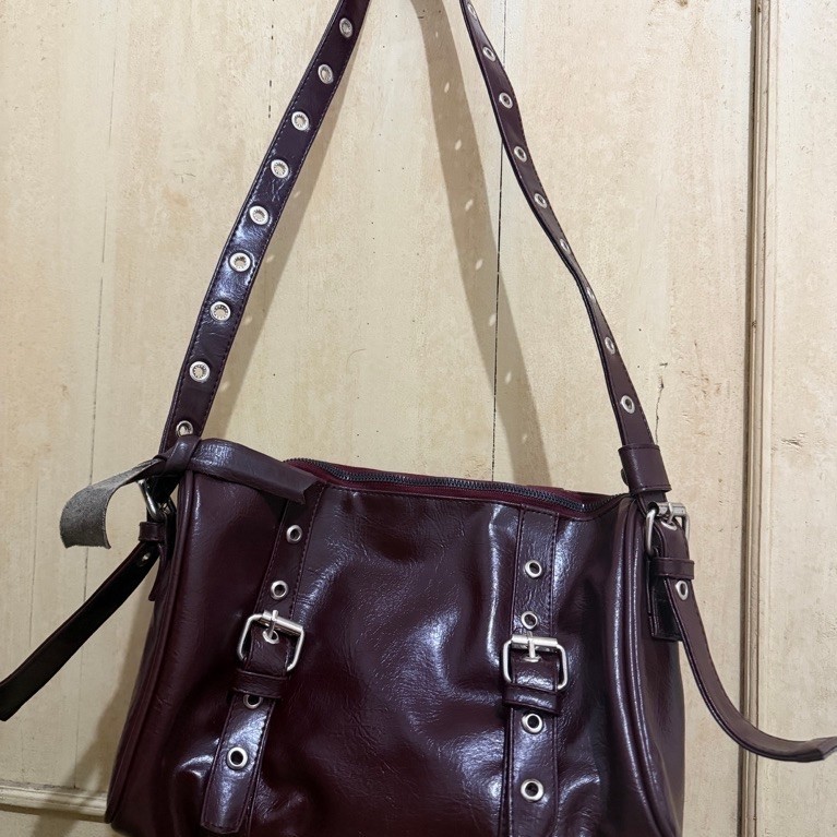 PRELOVED CEKHAS BAGS WARNA MAROON