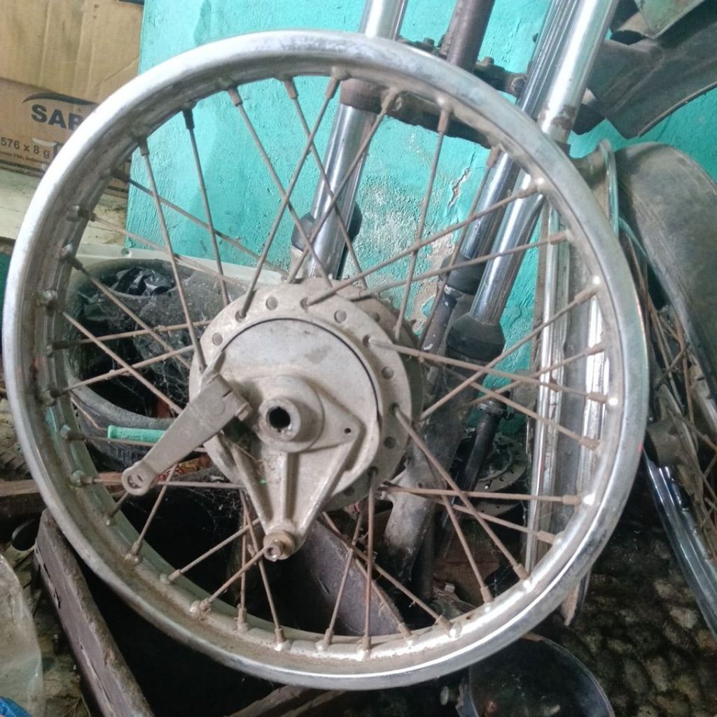 velg set coopotan gl 100 belakang