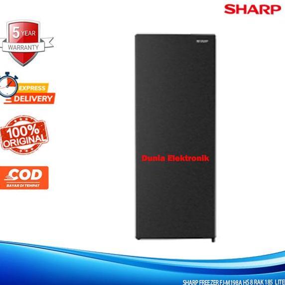 Sharp Freezer 185 Liter 8 Rak Fjm 198 A Hs Low Watt Stand Freezer 49 W