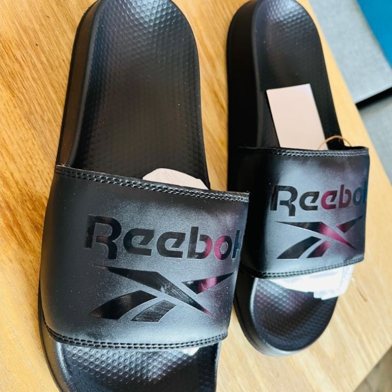 Sandal REEBOK CLASSIC SLIDE UNISEX Black/White/Navy Original Sale Sport Station