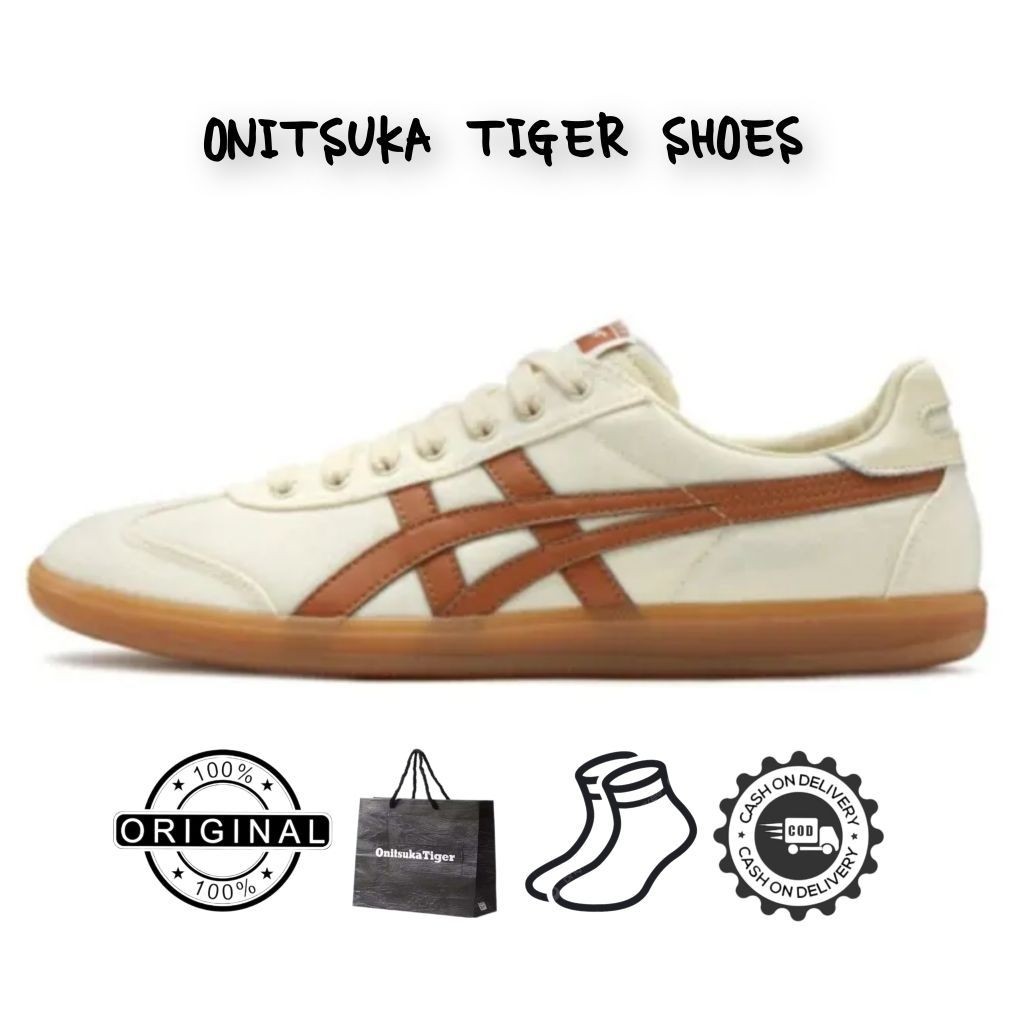 Sepatu Sneakers Onitsuka Tiger Caramel/Sepatu wanita/ORIGINAL100%