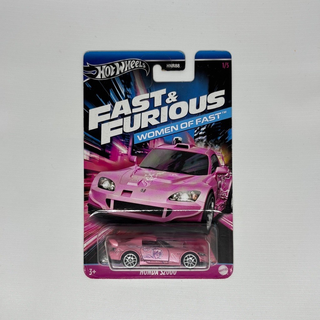 HOT WHEELS S2000 WAVE SUKI PINK