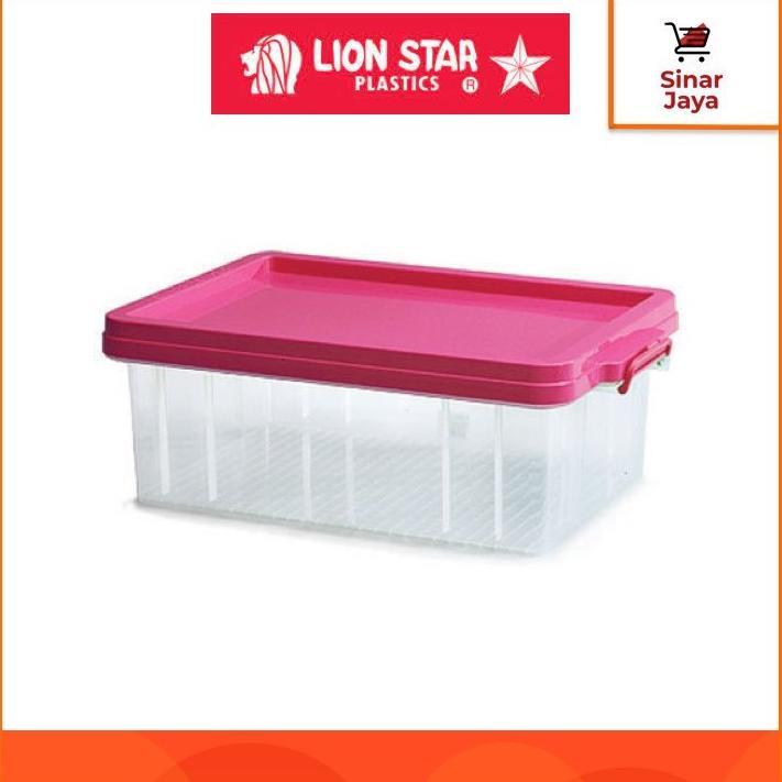 NEW PRODUK LION STAR FX-3 CLEAR BOX NO. 10 (KOTAK PENYIMPANAN)