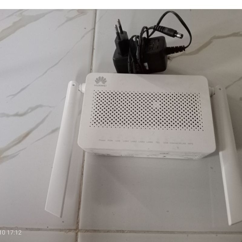 Huawei Hg8145v5, Hg8245h5 & Eg8141h5 +wan & adaptor original Port Biru