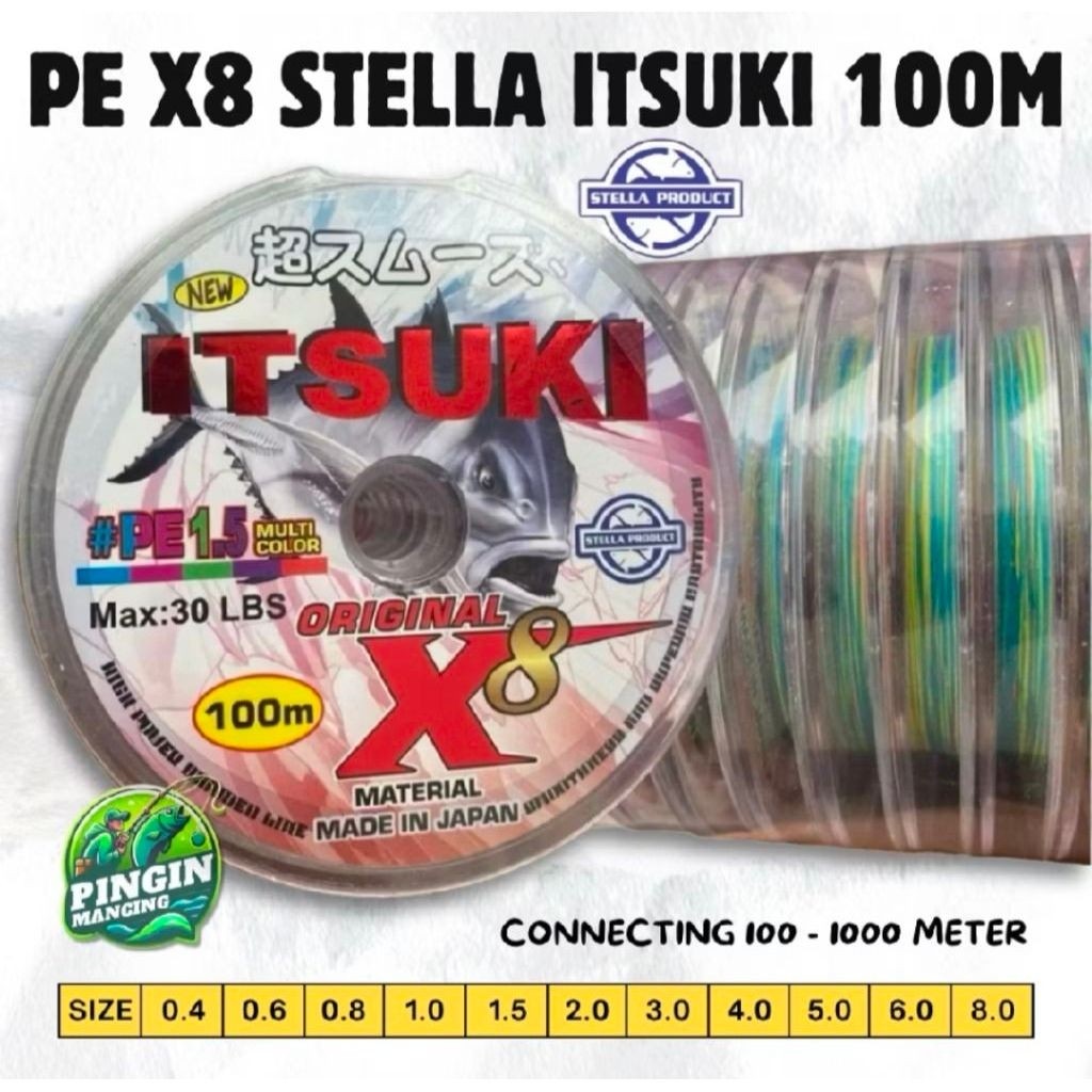 SENAR PE STELLA ITSUKI x8 .... CONNECTING