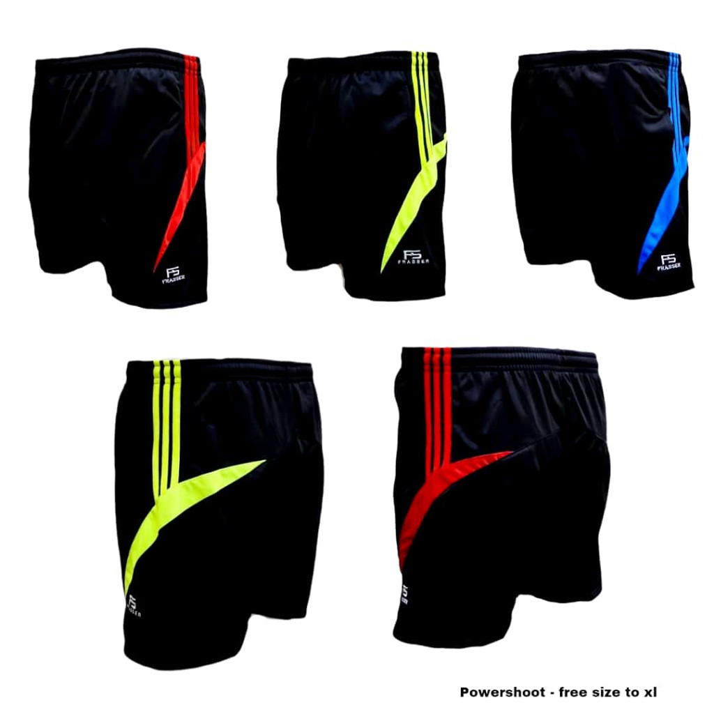 Frasser Celana Pendek Pria Wanita Unisex Olahraga Bulutangkis Badminton Tenis Santai Sporty Premium 