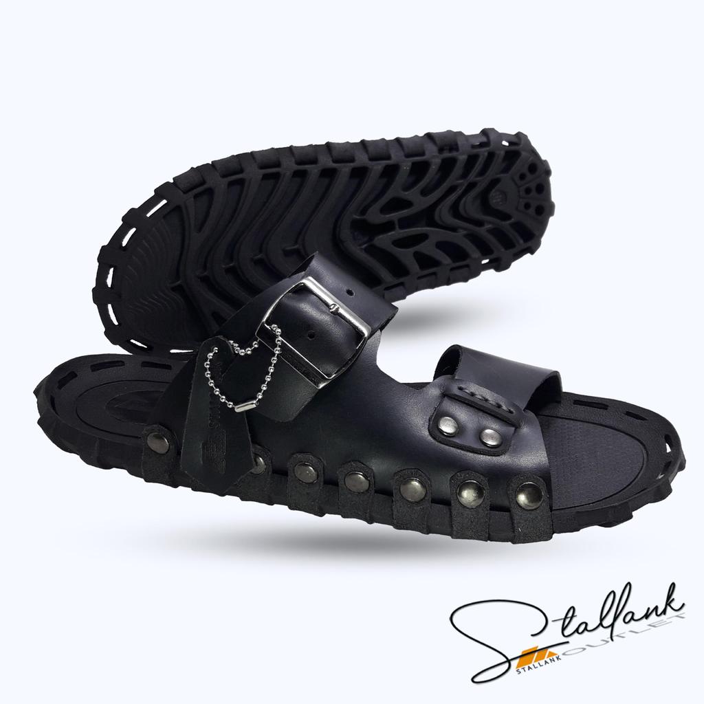 STALLANK || Sandal Kasual kulit Pria