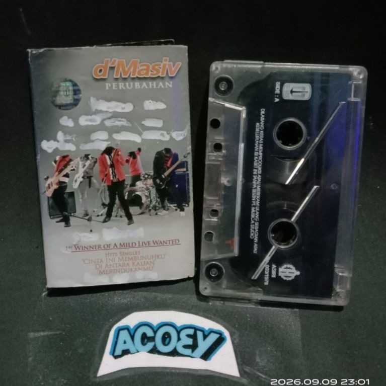 kaset pita d'masiv
