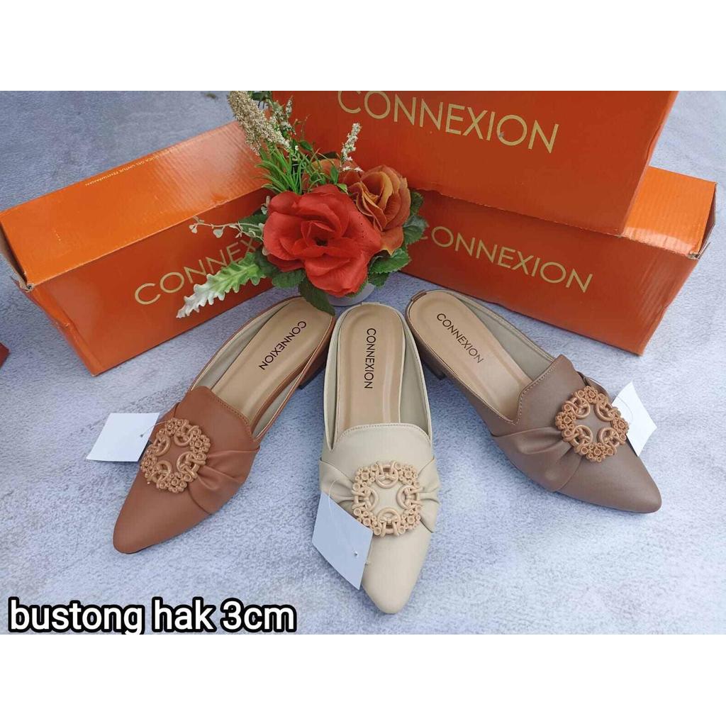 sandal bustong hak 3 connexion H brand matahari