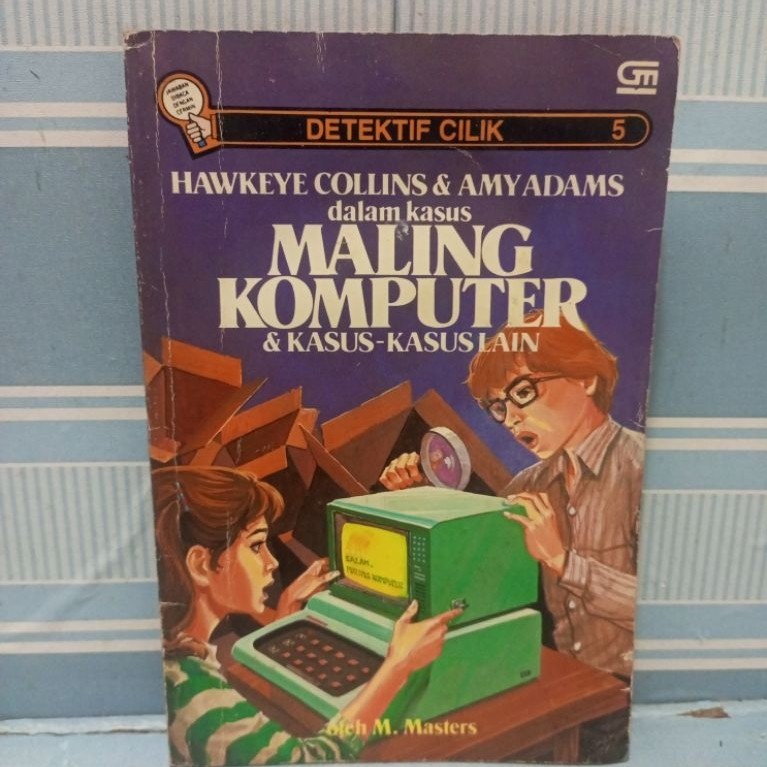 Novel detektif cilik dalam kasus maling komputer dan kasus-kasus lain