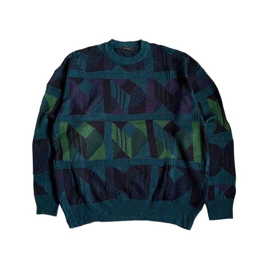 Niko And.. Abstract Knitwear - Made in Japan