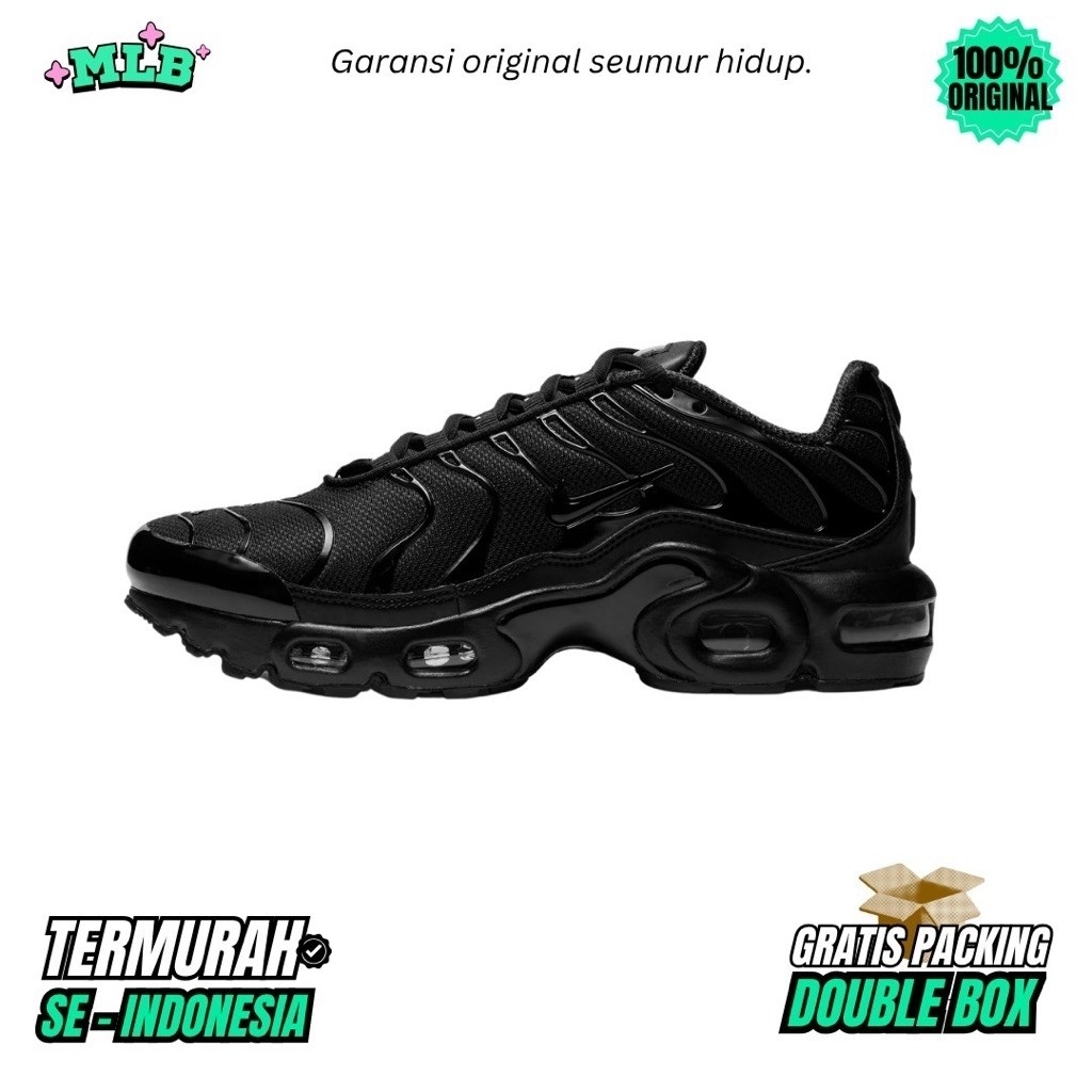 Sepatu Air Max Plus TN All Black