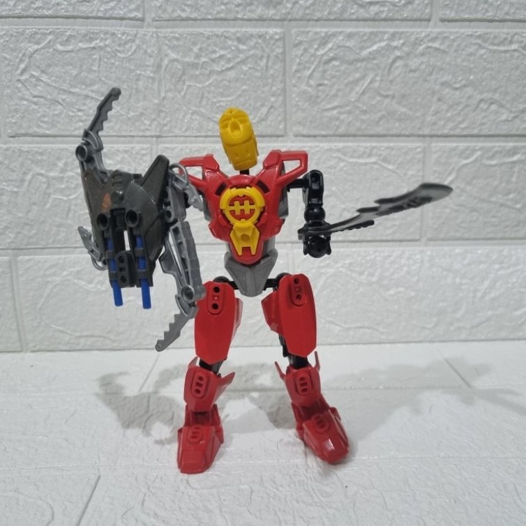 Robot Hero Factory Furno Earth Factory Mirip LEGO Rare