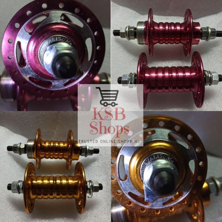 [KSB] Hub Sepeda BMX MTB Minion Aluminium Bos Sepeda Aluminium Taiwan Valissum 36 Holes NEW