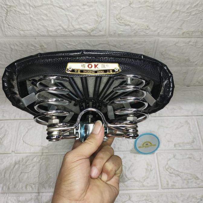 Sadel Per Teri Sepeda Jengki 26 Onthel Vintage Jadul Saddle Terry OK