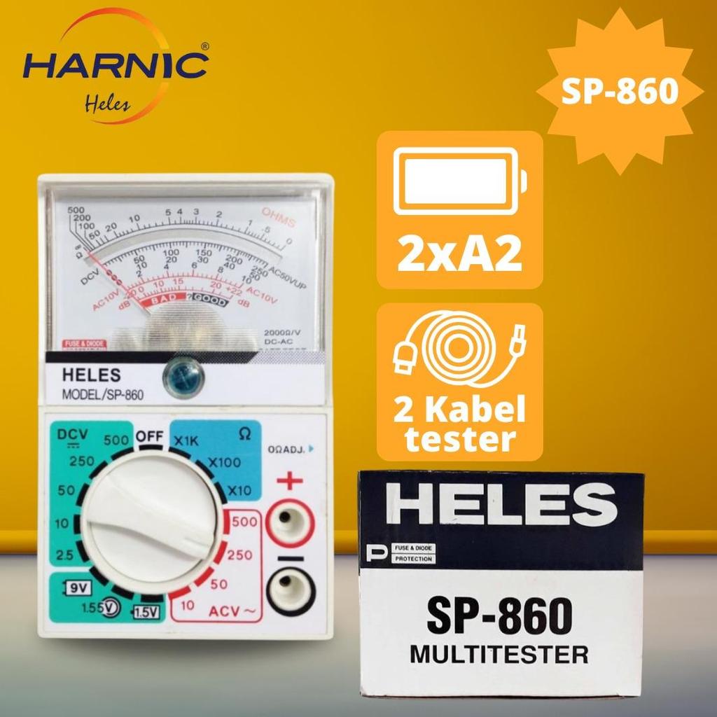 Multitester Heles SP860 / Avometer / Multimeter Analog Heles SP-860